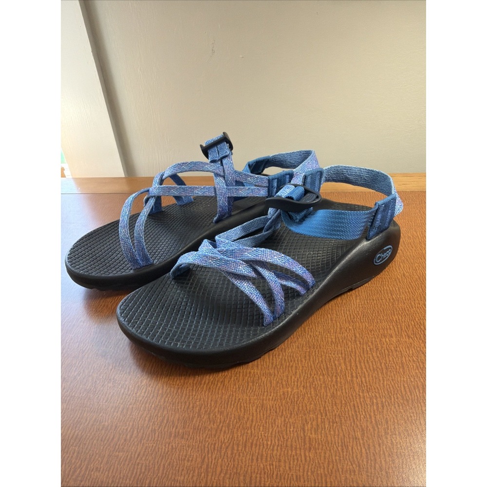 CHACO ZX1 BRAID BLUE SPORT OUTDOOR SANDALS J106090 WOMENS 7